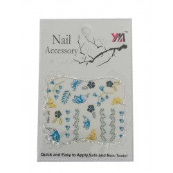 Sticker 3D FAM - 005 Blue