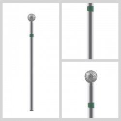 Capat De Freza Cuticula Tip Bila Verde 5mm