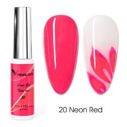 Oja Pictura Venalisa Liner - 20 Neon Red