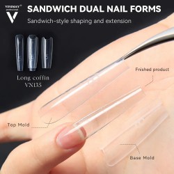 Tips Sandwich Dual Forms Stiletto